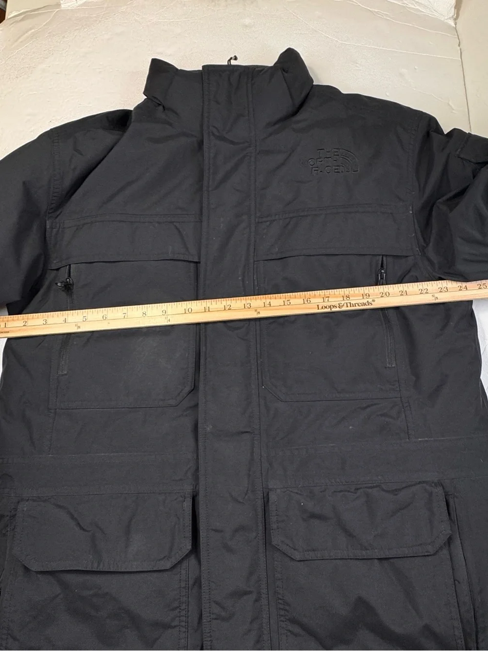 The North Face Down Parka McMurdo Jacket Men’s Large Black Expedition 550 Coat